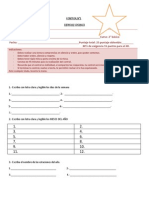 Control de Los Dias de La Semana, Meses Del Año y Estaciones 27 de Abril