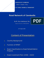 Road Network of Cambodia