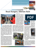 Royal Rangers International Newsletter (Quarter 1 of 2014)