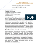 Competências Do Empreendedor Frente Ao Insucesso Empresarial