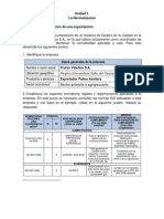 La Normalizacion de Una Organizacion (DESARROLLO