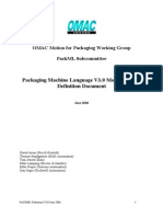 PackML Definition Document V3.0 Final