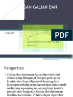 Bab Xiv Perhitungan Galian Dan Timbunan