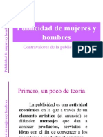 Publicidad de mujeres y hombres