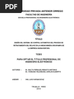 tesis automatizacion