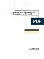 22 - Working With The Concept of Organisation-In-The-Mind