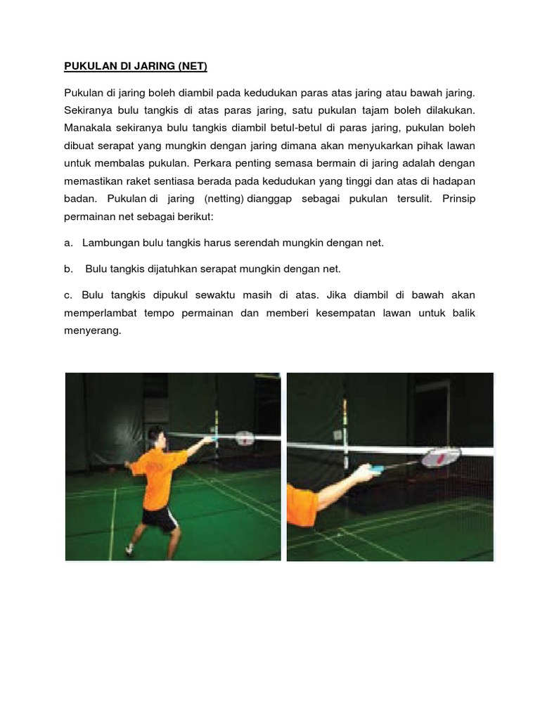 Pukulan Di Jaring Pdf