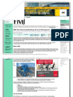 2010 - SCHLEY - The Evolution of Building Information Modeling (BIM) and Its Implications For FM