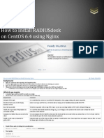 How To Install RADIUSdesk On CentOS 6.4 32bits - Nginx Based