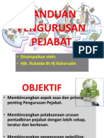 Panduan Pengurusan Pejabat