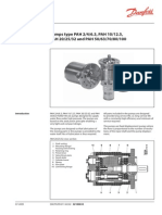 Data Sheet for PAH Axial Piston Pumps Ranging from 2 to 100 cm3