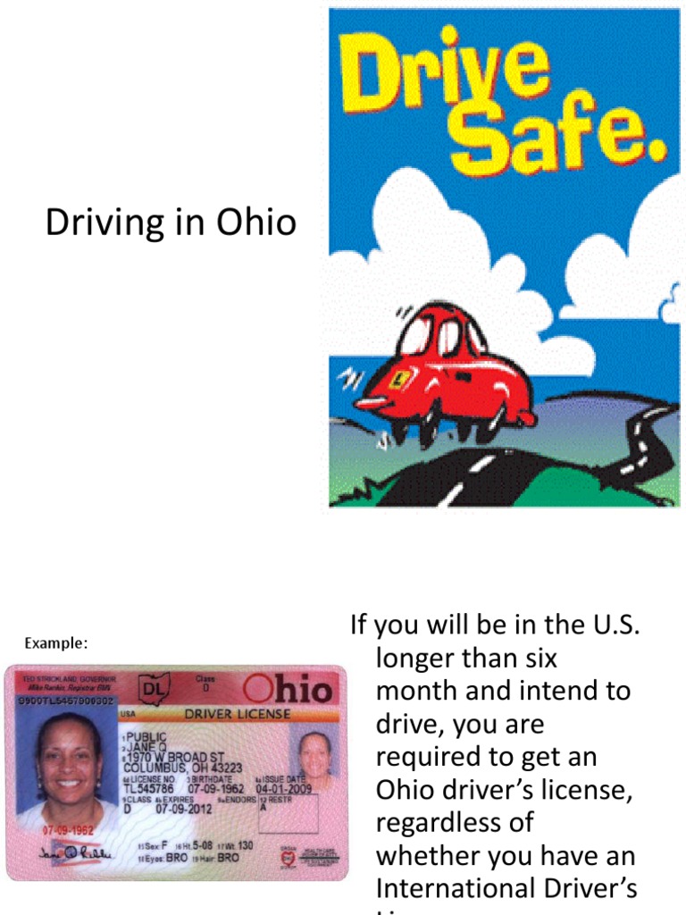 Ohio Driver's License Requirements Guide | PDF