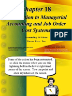 Introduction to Managerial Accounting and Job Order Cost Systems