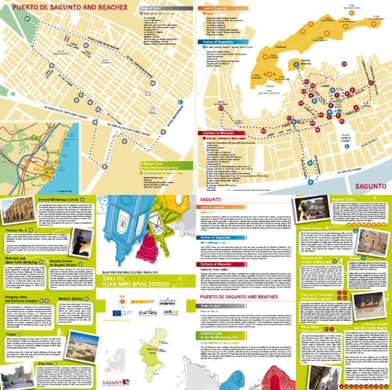 Tourist Map of Sagunto | PDF