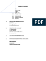 Project Review Format