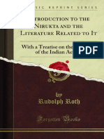 An Introduction To Nirukta and Related Literature