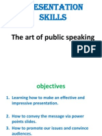 Presentation Skills Notes