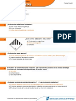 Test Sustancias Radiactivas