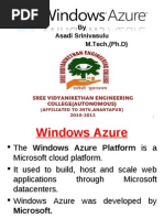 By Asadi Srinivasulu M.Tech, (PH.D) : Sree Vidyanikethan Engineering College (Autonomous)