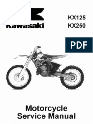 serviet Kilde Åben Kawasaki KX125 KX250 Service Manual Repair 1999 2000 2001 2002 99924 1244  04 | PDF | Carburetor | Screw