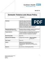 SH CP 78 - Domestic Violence and Abuse Policyx