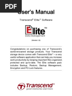 Download Transcend Elite Software Manual by tintedpuppet SN215462395 doc pdf