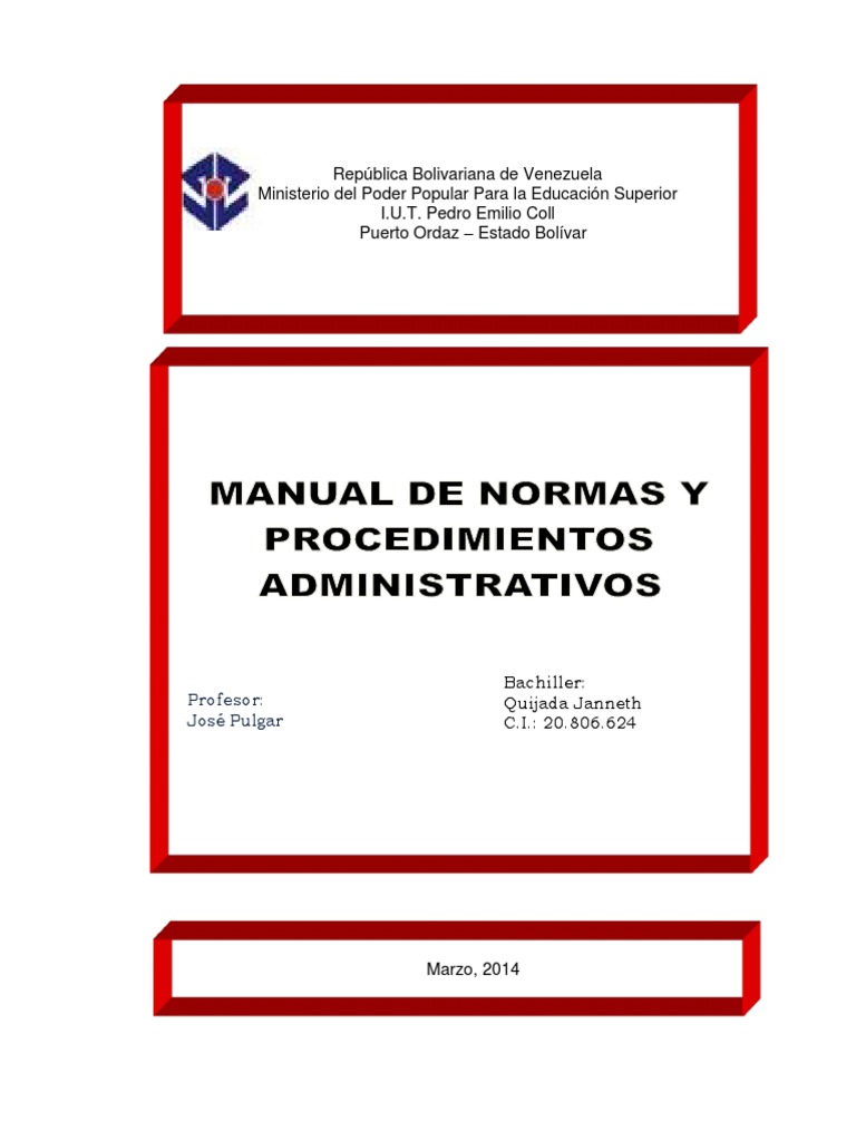 Manuales Administrativos