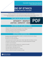 Code of Ethics NT Teachers