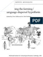 Proto Dravidian Agricultural Terminology and Spread