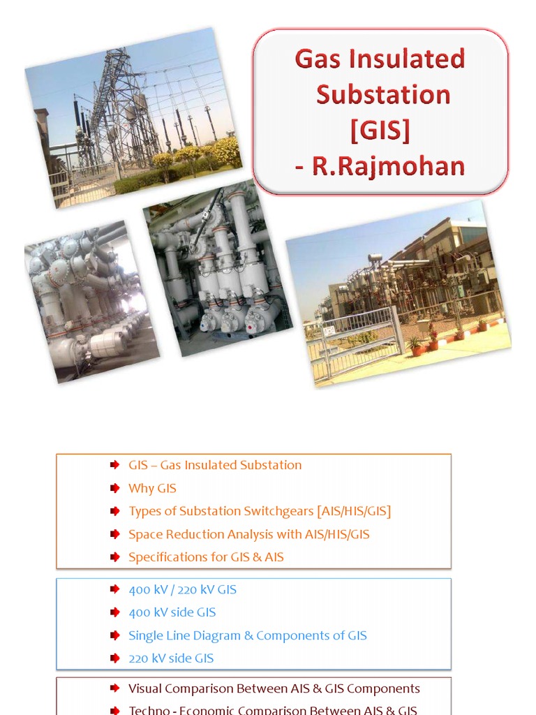 Gas Insulated Substation | PDF | Transformer | Electrical Substation