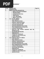 Merox Operating Manual