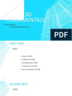 2G and 3G Fundamentals: Presented By: Chbicheb Abdessamad