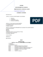 Curso Sistemas. Un Departamento de Servicios. Administracion en El Servicio Al Cliente.