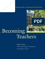 Becoming Teachers