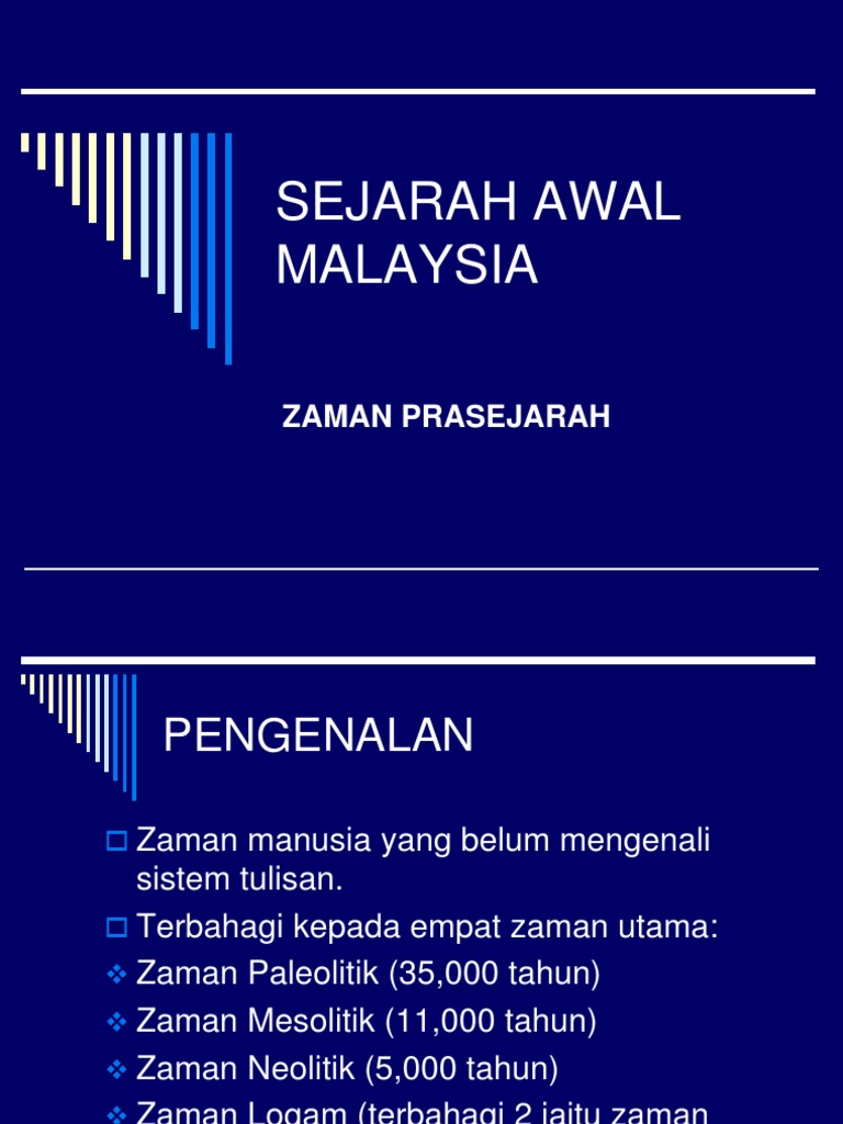 M1 1 Zaman Pra Sejarah