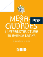 Encuesta Megaciudades e Infraestructura en América Latina ... lo que piensa su gente