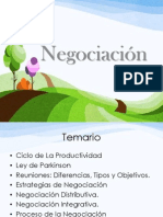 NEGOCIACIÓN