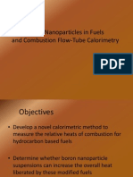 Boron Nanoparticles in Fuels