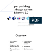 BCM301 Week 12 (2009) : Open Publishing, Click-Through Activism & History 2.0 (PRINT VERSION)