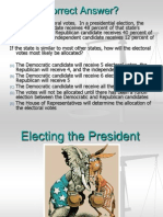 Unit 5 - Electing The President