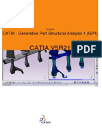 CATIA - Generative Part Structural Analysis 1 (GP1)