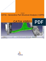 CATIA - Generative Part Structural Analysis 2 (GPS)