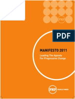 PNP Manifesto 2011 Final