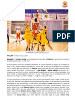 Un líder de dos caras  - Almería Basket 59 - 47 Colegio Virgen del Carmen