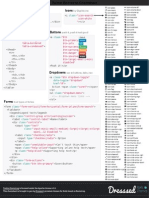 Bootstrap Cheatsheet