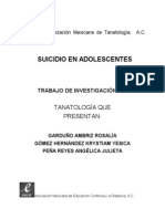 27 Suicidio en Adolescentes