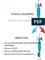 Ethical Dilmmas Salmaa