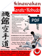 Okinawa Karate Flyer