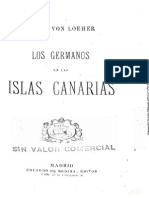 Los Germanos en Las Islas Canarias - 