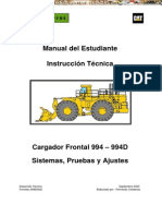 Manual Estudiante Instruccion Cargador Frontal 994d Caterpillar